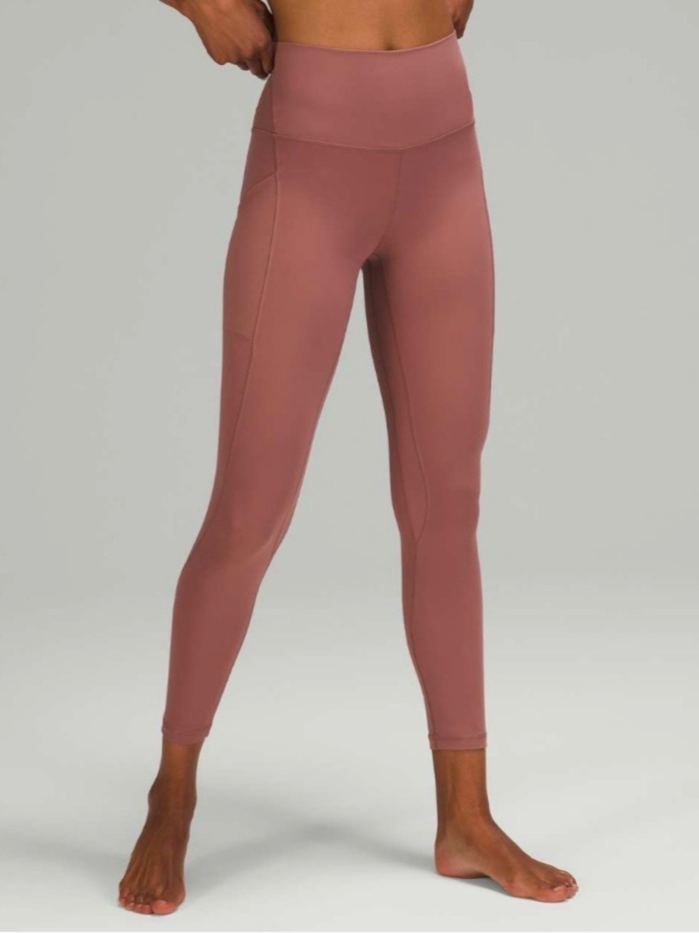 Lululemon Align High Rise Pant with Pockets 25” Spiced Chai